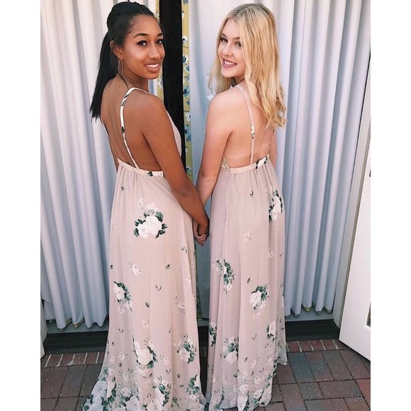 Show Me Your Mumu Amanda Maxi Dress Bouquet Toss - Picture 11 of 15